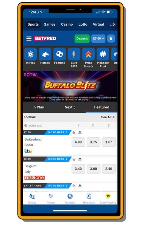 betfred sports app